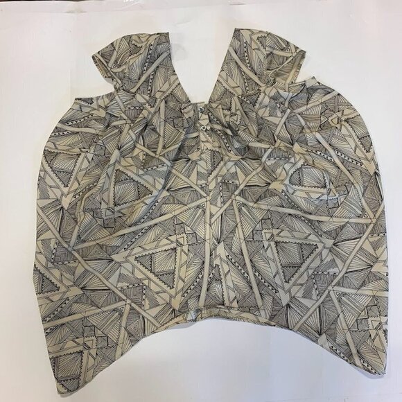 Mara Hoffman Women's Geometric Sleeveless Button Front Flowing‎ Top Size S - Picture 8 of 11